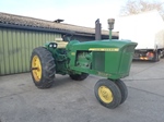 1967 John Deere 4020 gas narrow front with duals, oldtimer tractor te koop