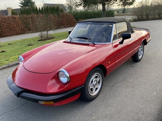 1986 Alfa Romeo Spider 2.0 oldtimer te koop
