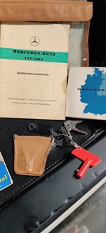 1961 Mercedes 180B oldtimer te koop