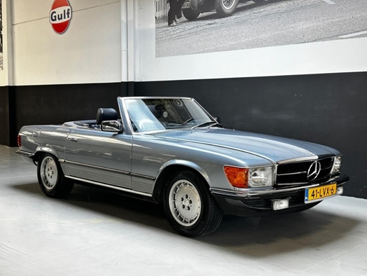 1986 Mercedes 500 oldtimer te koop