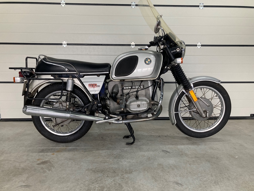 1974 BMW R60/6 oldtimer motorfiets te koop