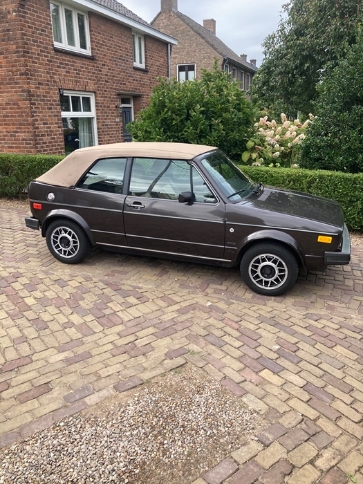 1986 Volkswagen Golf 1 cabrio oldtimer te koop