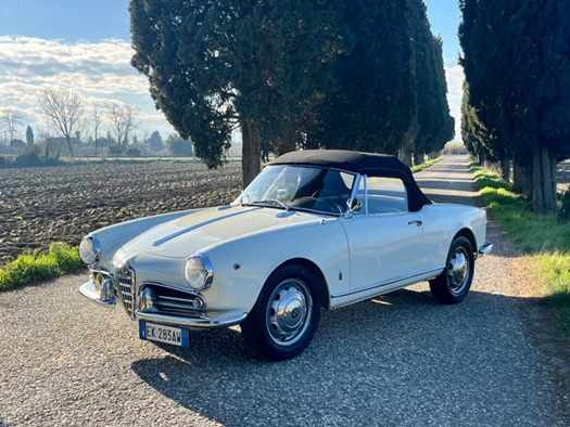 1960 Alfa Romeo Giulietta Spider - serie 2 oldtimer te koop