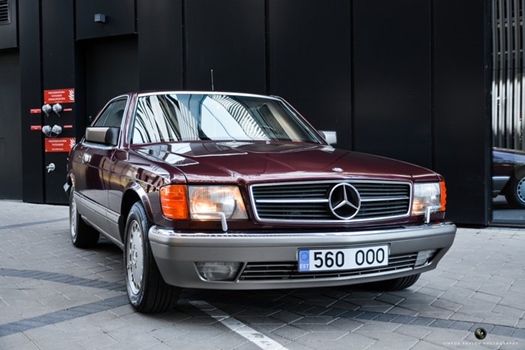1986 Mercedes 560 SEC W126 oldtimer te koop