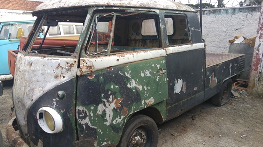 1962 Volkswagen VW T1 splitwindow bus crew cab oldtimer te koop