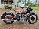 1942 Indian Scout 741 civiel  oldtimer motorfiets te koop