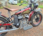 1942 Indian Scout 741 civiel  oldtimer motorfiets te koop