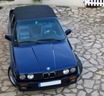 1993 BMW E30 318i Cabriolet Design Edition Mauritiusblau oldtimer te koop