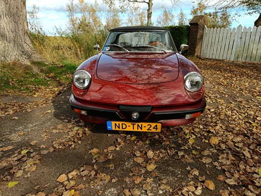 1983 Alfa Romeo spider 3 aerodinamica oldtimer te koop