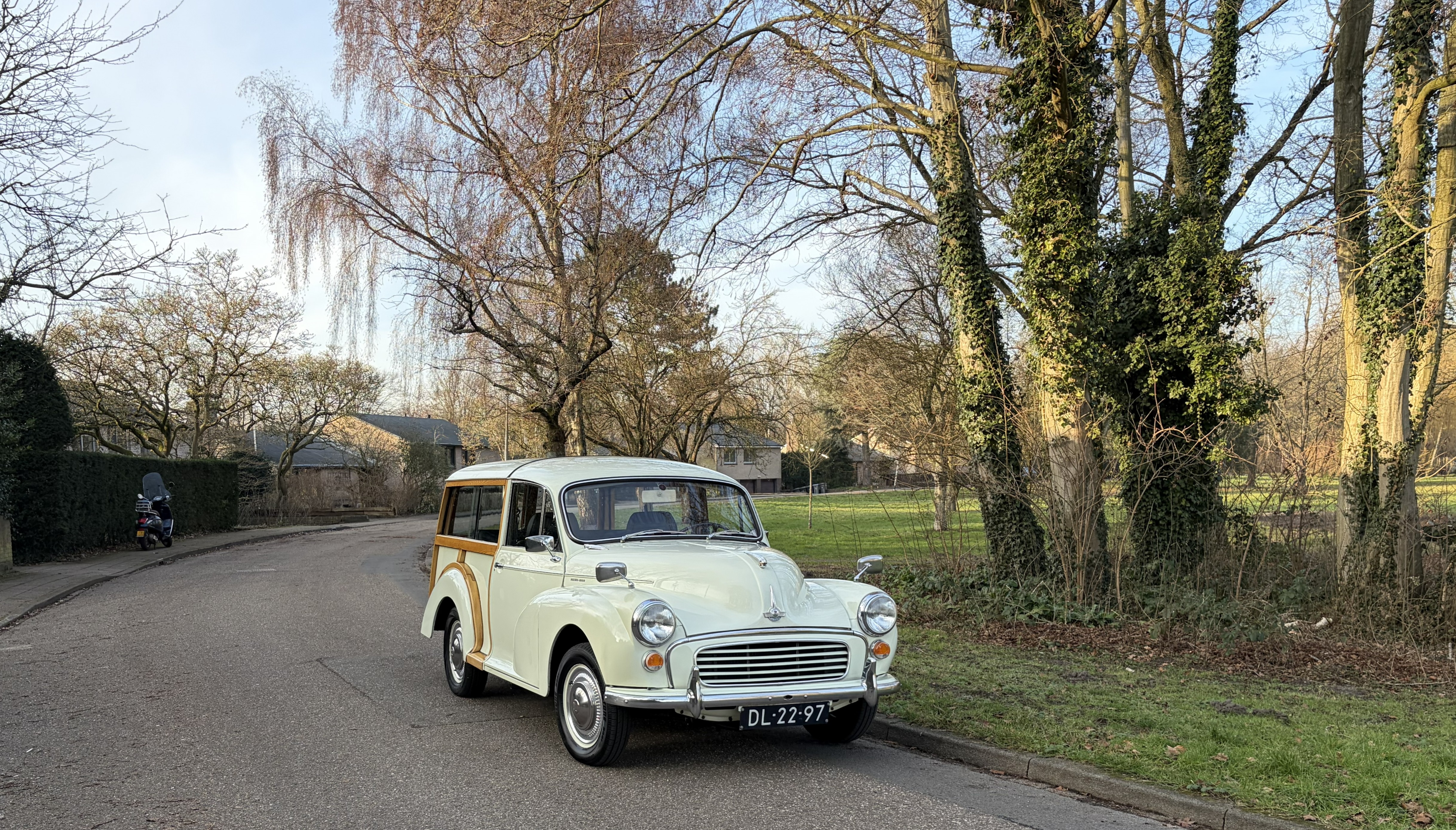 1970 Morris Minor 1000 Traveller. oldtimer te koop