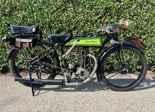 1926 Royal Enfield Sports model 351 vooroorlogse oldtimer motorfiets te koop