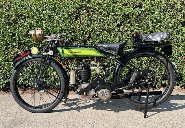 1926 Royal Enfield Sports model 351 oldtimer motorfiets te koop