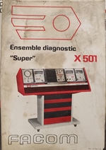 Diagnose toestel Facom oldtimer te koop