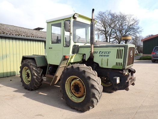 1983 Mercedes MB Trac 1000 130 HP UK Style oldtimer tractor te koop