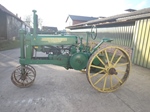 1936 John Deere A Unstyled on full steel wheels, oldtimer tractor te koop