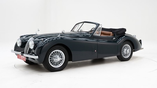 1953 Jaguar XK 120 DHC oldtimer te koop