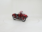 1953 Moto Guzzi Falcone + Sidecar oldtimer motorfiets te koop