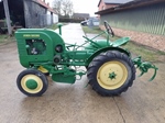 1943 John Deere L Electric start with cultivators oldtimer tractor te koop
