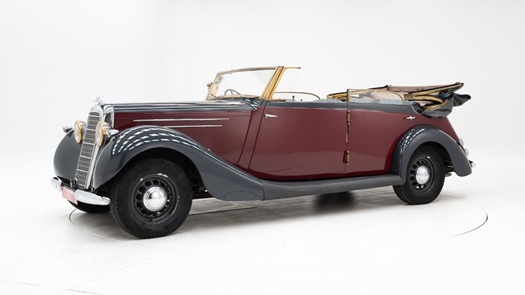 1937 Hillman 80 4-door cabriolet vooroorlogse oldtimer te koop