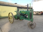 1936 John Deere A Unstyled on full steel wheels, oldtimer tractor te koop