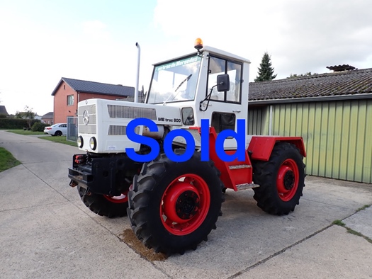 1978 Mercedes MB Trac 800 oldtimer te koop
