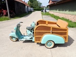 1953 Piaggio Acma Calessino, french APE 150 Calessino oldtimer motorfiets te koop