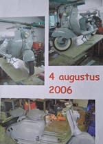 1951 Lambretta 125ld oldtimer motorfiets te koop