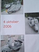 1951 Lambretta 125ld oldtimer motorfiets te koop