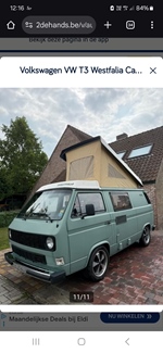 1986 Volkswagen Westfalia t3 camper oldtimer te koop