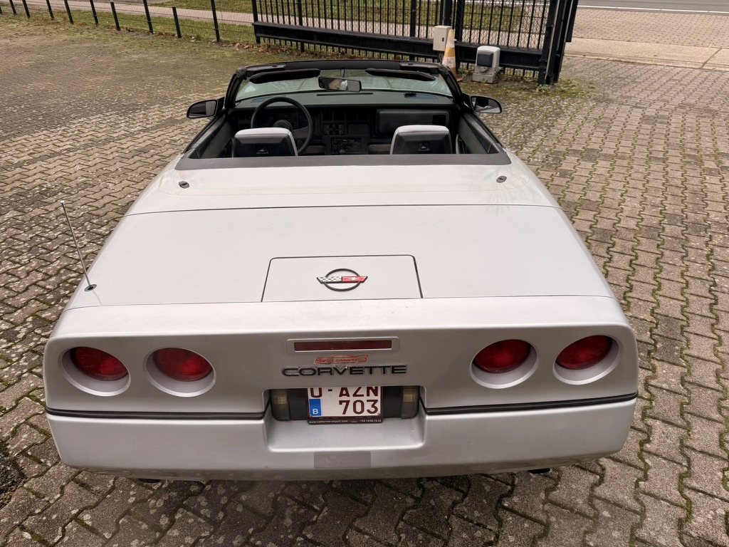 1988 Chevrolet Corvette Convertible C4 Zilver oldtimer te koop