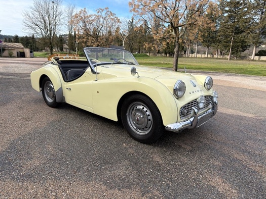 1959 Triumph TR3A oldtimer te koop