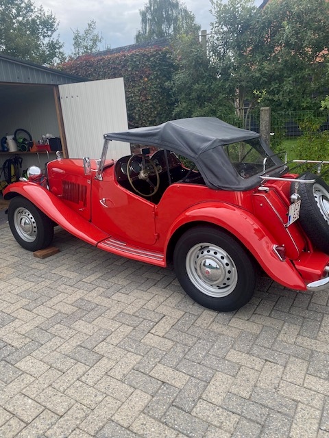1950 MG TD oldtimer te koop