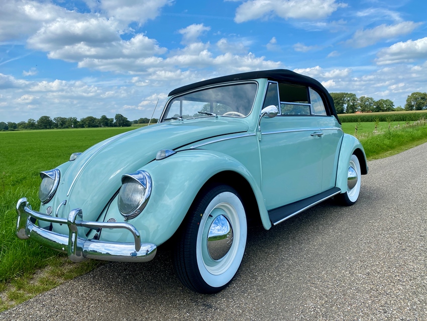 1963 Volkswagen kever cabrio 2 eigenaar oldtimer te koop
