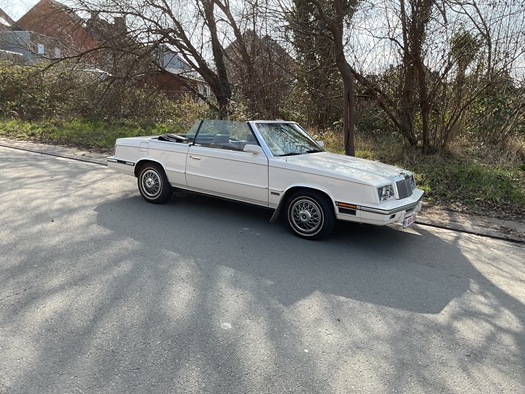 1985 Chrysler Lebaron cabrio  oldtimer te koop
