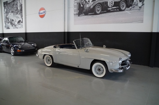 1956 Mercedes 190 oldtimer te koop