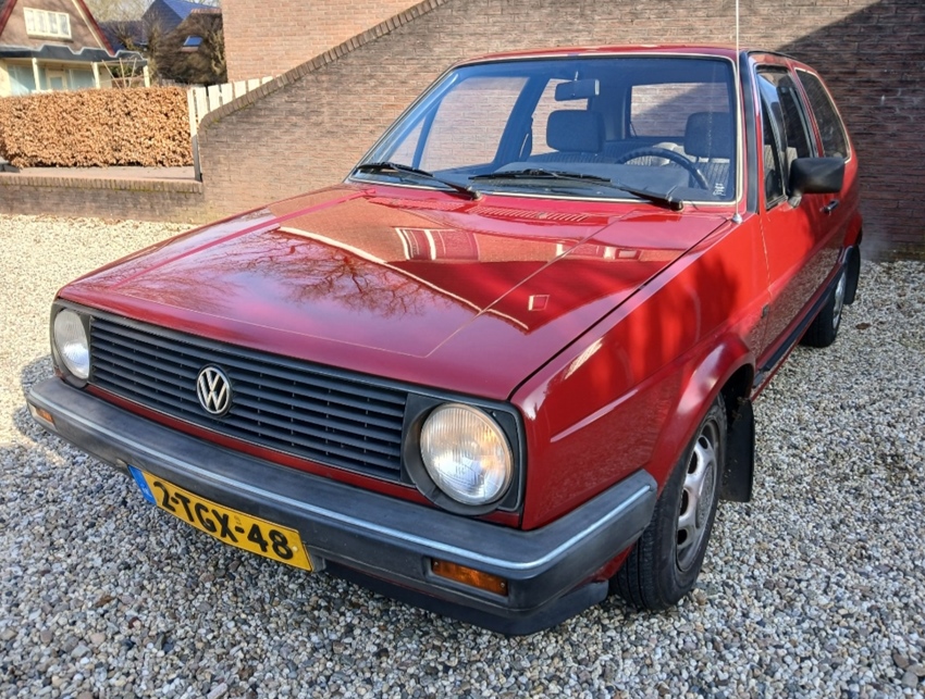 1984 Volkswagen Golf 2 1.3 GL 40 KW oldtimer te koop
