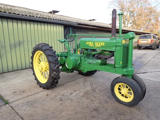 1936 John Deere A Unstyled,  full round spokes, vooroorlogse oldtimer tractor te koop