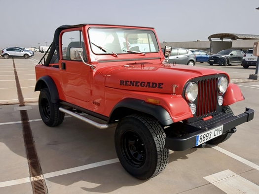 1986 Jeep CJ7 oldtimer te koop
