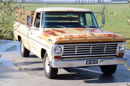 1967 Ford F-100 Pick-up Custom Cab Longbed oldtimer te koop