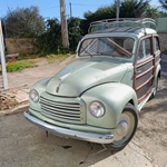 1949 Fiat 500 C Giardiniera in legno oldtimer te koop