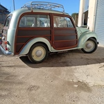1949 Fiat 500 C Giardiniera in legno oldtimer te koop