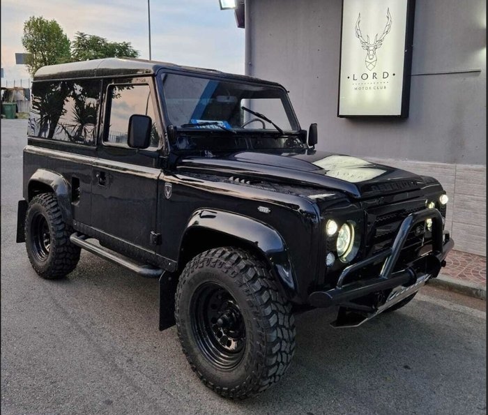 1992 Land Rover Defender 90 200 TDI TURBO oldtimer vrachtwagen te koop