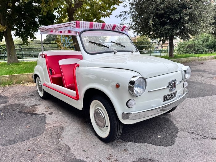 1967 Fiat 600 D Jolly Spiaggina evocation oldtimer te koop