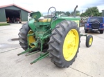 1957 John Deere 720 Diesel Pony start oldtimer tractor te koop