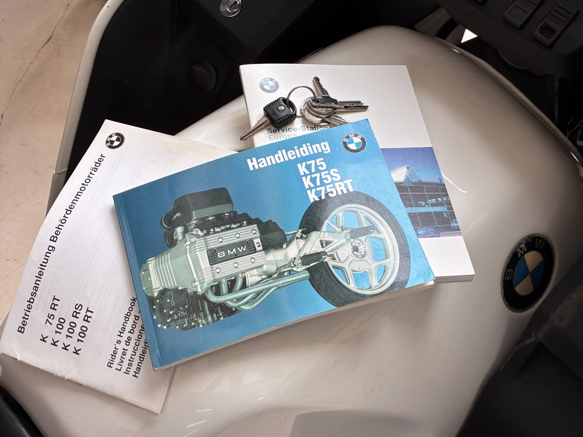 1990 BMW k75 rt oldtimer motorfiets te koop