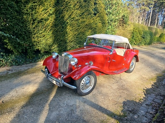 1951 MG TD oldtimer te koop