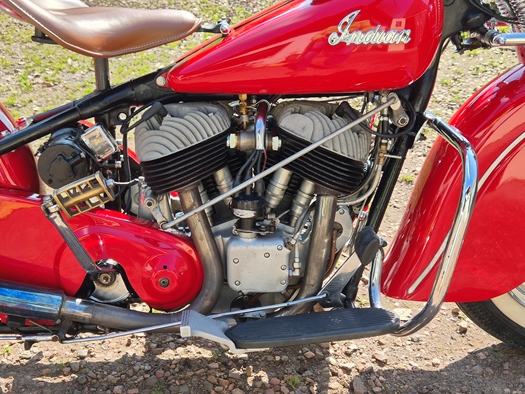 1948 Indian Chief 348 oldtimer motorfiets te koop
