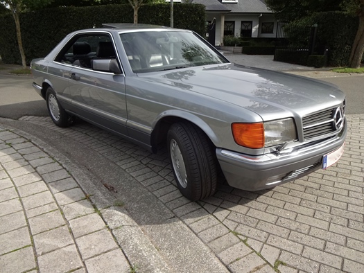 1990 Mercedes 560 sec oldtimer te koop