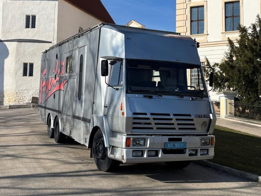 1987 Steyr 1491 oldtimer vrachtwagen te koop