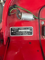 1960 Triumph TR3A oldtimer te koop